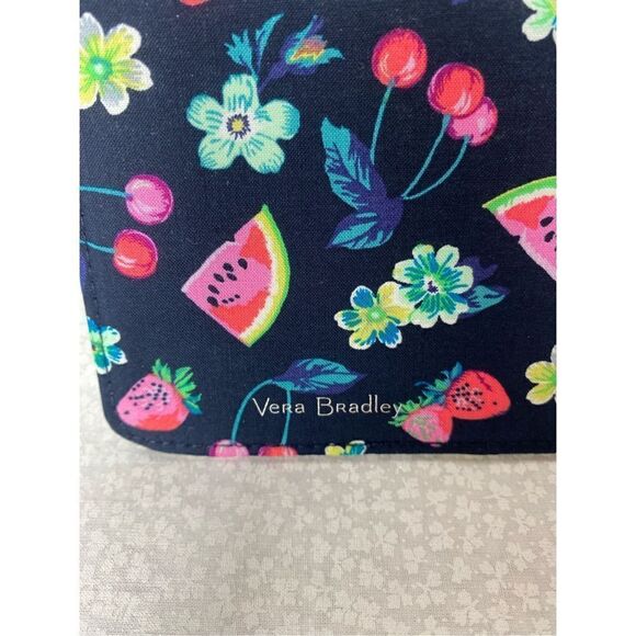 VERA BRADLEY Passport Cover in Fruit Grove Pattern. “bon voyage” - Picture 3 of 6